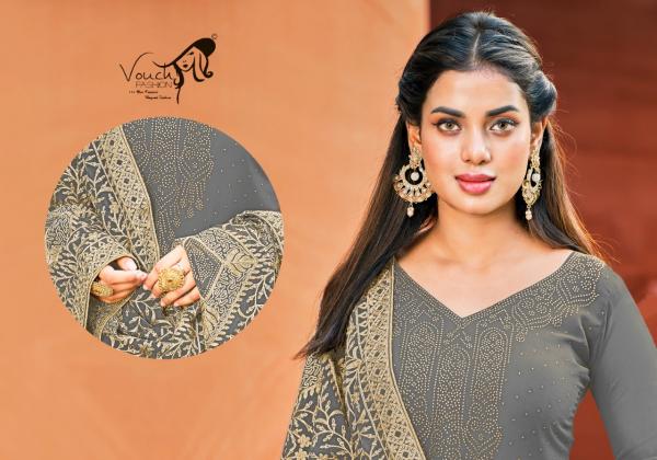 Vouch Fashion Naari 5 Designer Georgette Festive Salwar